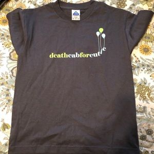 Grey Death Cab For Cutie T-shirt